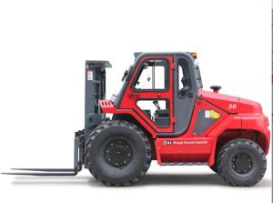 China Automatic Transmission 4 Wheel 3 Ton Rough Terrain Forklift wholesale