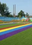 10200D Dtex Low Friction 50mm Realistic Artificial Turf