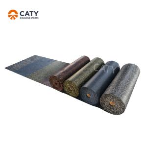 China Durable Commercial Rubber Flooring Covering 6mm Thickness Anti Slip wholesale
