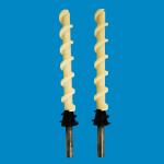 High Purity 95%-99% Alumina Ceramic Screw Conveyor High Precision Wear Resistant