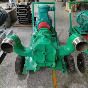 China 10-600 Rpm Torque Rubber Lobe Pump Low Starting Carbon Steel Material wholesale