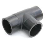 High Pressure A234 WPB Carbon Steel Pipe Tee connector Black Painting