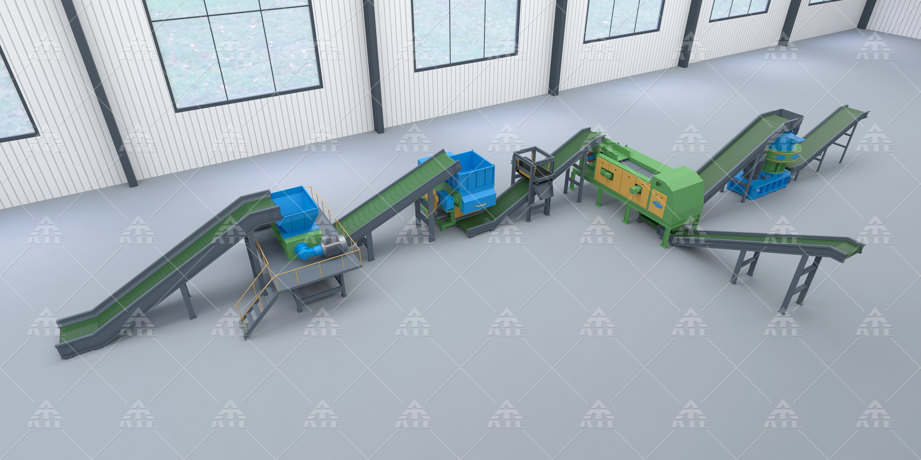 Fabric Cardboard Rdf Briquette Press Machine RDF Briquette Machine Custom