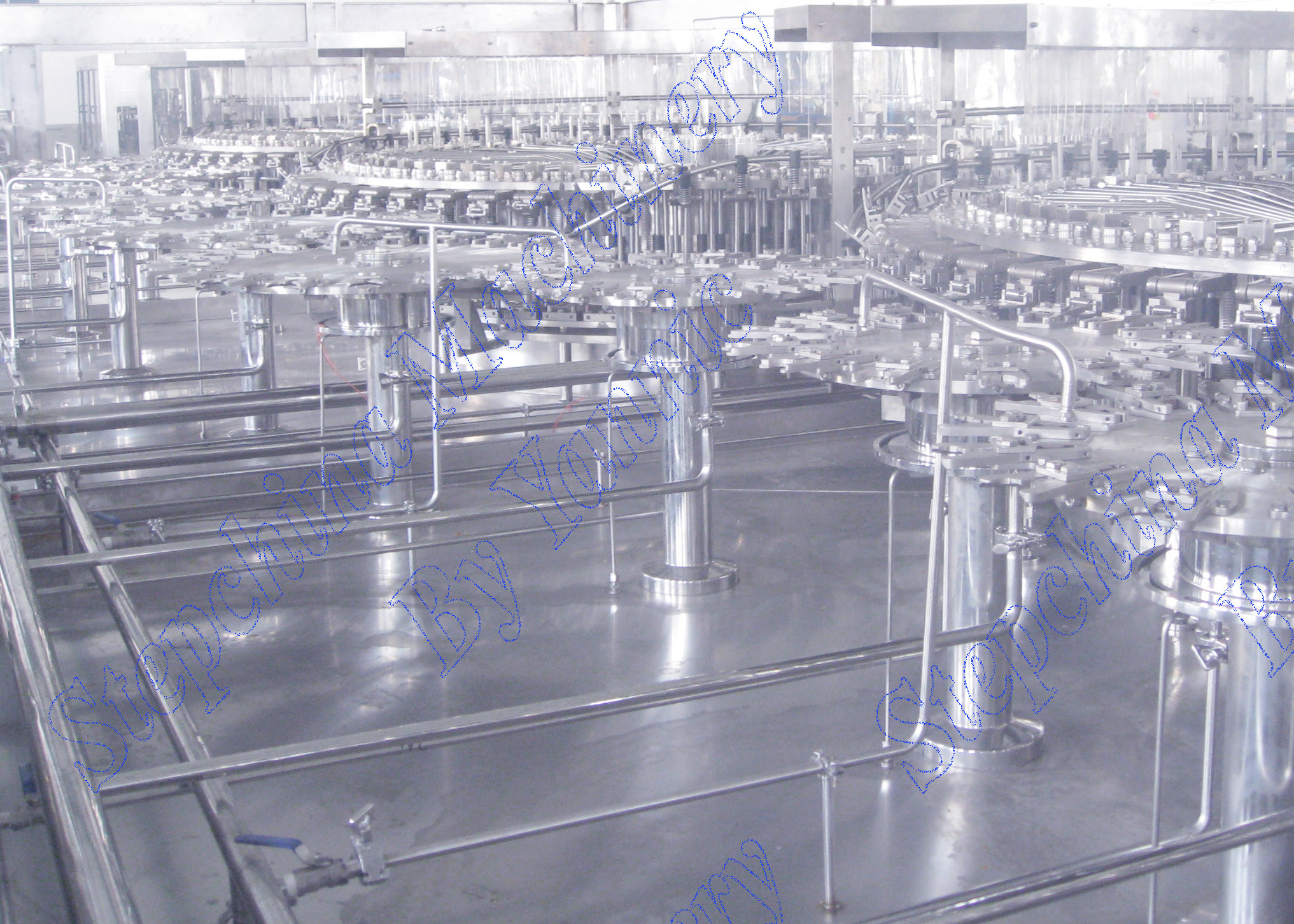 PLC Automatic Control 3 In 1 Juice Filling Machine With CE Standard