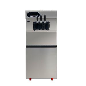 China 25-28l Industrial Ice Cream Equipment 3 Flavors Commercial Soft Serve Machine wholesale