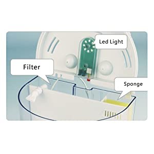 Small Desktop Aquarium Fish Tank With LED Light And Filter Pump