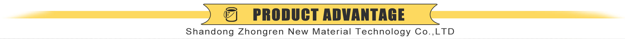 Crack Resistant Reflective Thermoplastic Paint Yellow Highway Paint No Wrinkles
