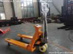 3000kg Weighing Manual Hydraulic Hand Pallet Truck With Weigh Scale