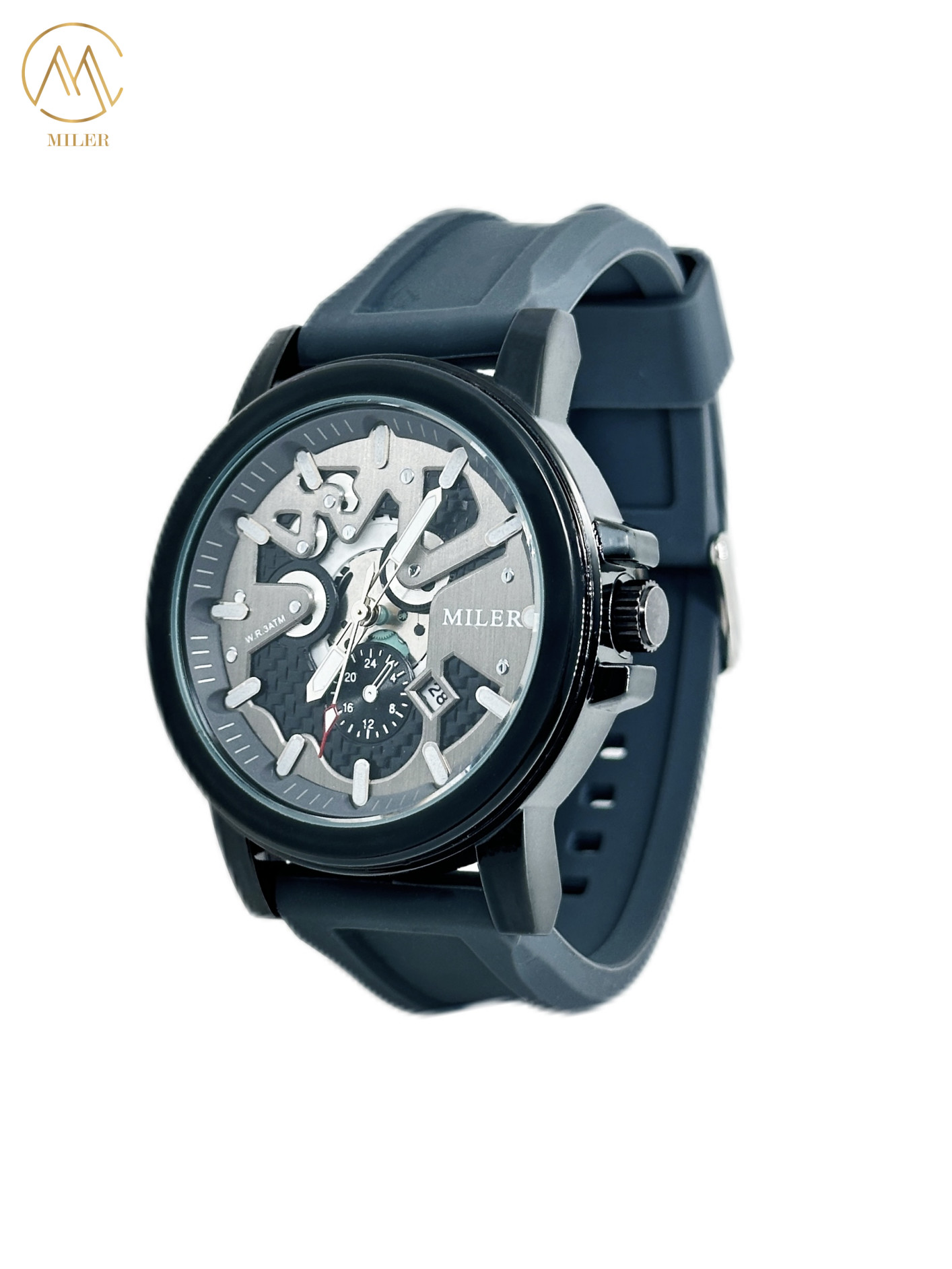 Wholesale Fashion Custom logo Men Watches New Designer Customization Quartz Silicone Strap Watches