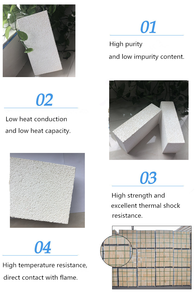 Standard Lightweight Mullite Insulation Refractory Bricks with International Standard