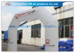 White Inflatable Arch Rental Advertising Arch for Events / Activity
