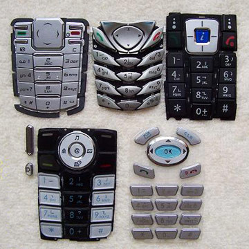 Quality China silicone mobile keypad keyboard buttons keys for sale