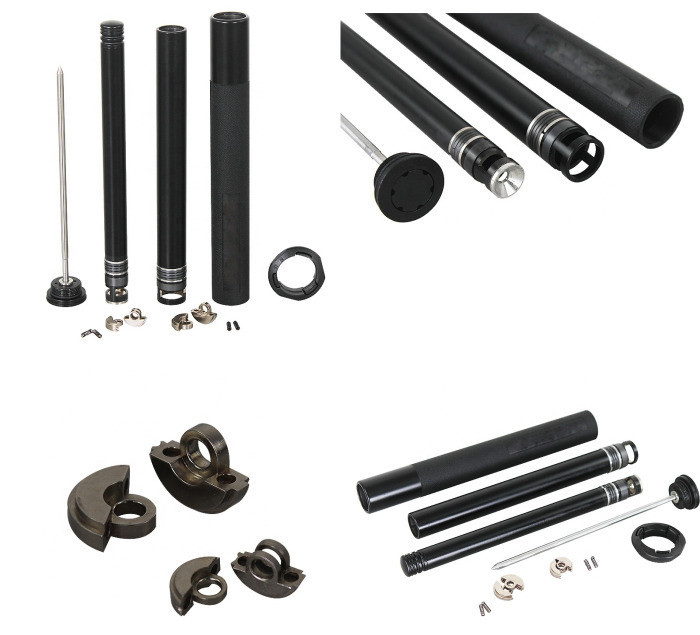 Firm Retractable Extendable Truncheon , Alloy Steel Retractable Truncheon
