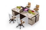 Anti Fire Modular Office Partition , Workstation Office Furniture Fine