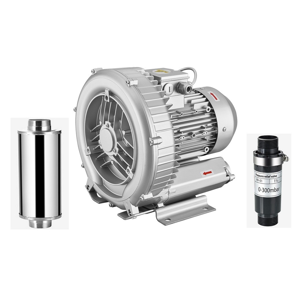 2RB Electric Industrial Fan Side Channel Blower High Pressure