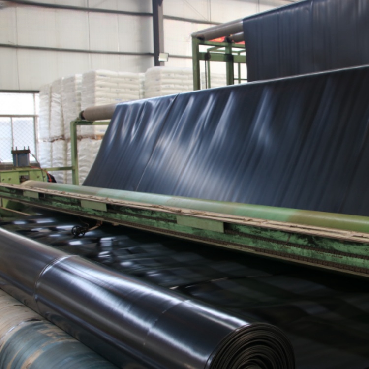 Thickness 0.5mm-1.0mm Double Smooth HDPE Geomembrane for Drinking Water Reservoirs