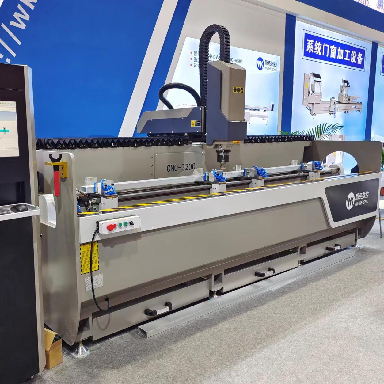 Aluminium UPVC 3 Axes ATC High Speed Copy Router For Aluminum Window And Door Machinery