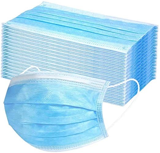 CE FDA Blue Disposable Earloop Mask High Efficiency Face Protection