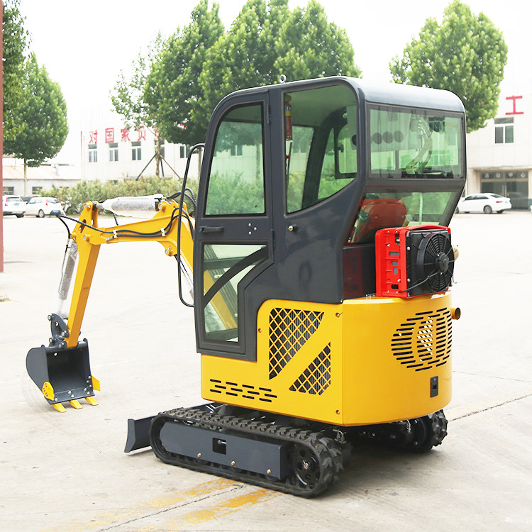 1.5 Ton Hydraulic Mini Excavator Compact Digging Equipment 1500kg Tiny Digger