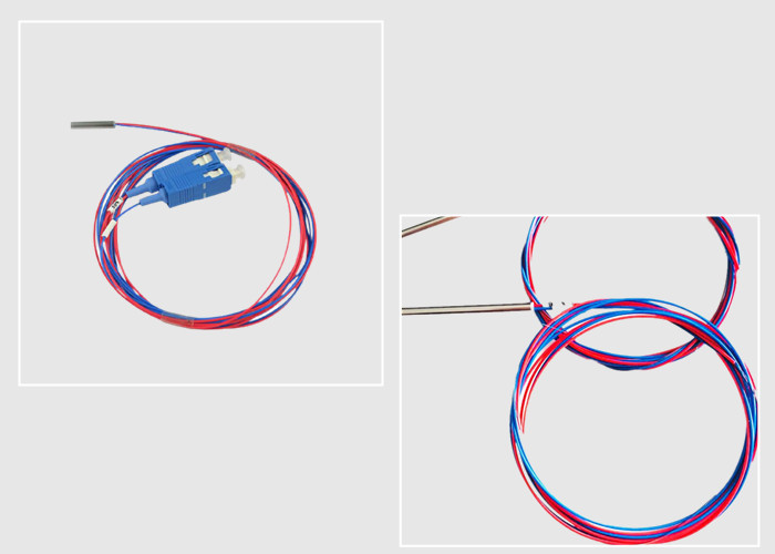1 ×2 Multimode MU 50/125 Fiber Optic Cable Coupler