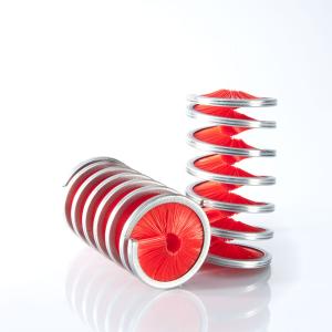 China ODM Wire Cleaning Inwards Coil Spiral Roller Brush Industrial wholesale