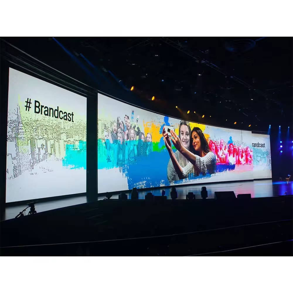 P2.6 Indoor LED Screen 1000*500mm Advertising LED Wall Display Front Installation