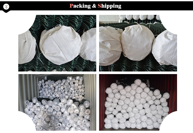 Hot sale used chain link fence for sale, hot dip galvanized wire woven farm protective chain link fence