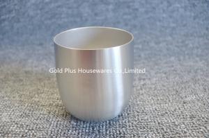 China 172g New creative golden silver colors stainless steel beer cup eco-friendly chic cups wine tumbler mugs wholesale