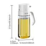 2 in 1 550 ml Capacity Best Oil Sprayer Non-Drip Spout Oil Mister Dispenser