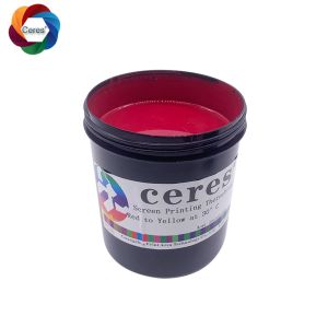 China 30 Degree Temperature Sensitive Ink Ceres Reversible Screen Printing Ink wholesale