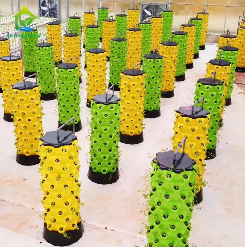 Hot Sale ABS Vertical Planting Tower For Growing