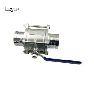 China Butt Weld DN100 Hydraulic Grooved Ends SS304 Ball Valve wholesale