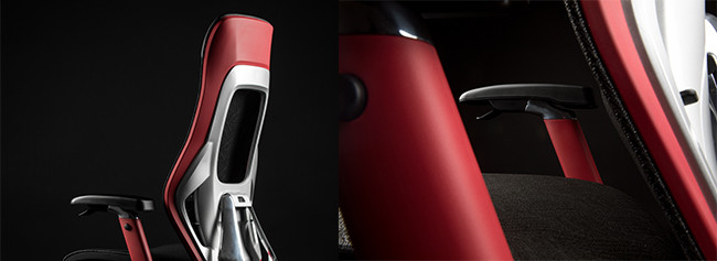 GT Roc Chair Red Racing Car Chairs Comfortable Breathable Swivel Gaming Chair 3