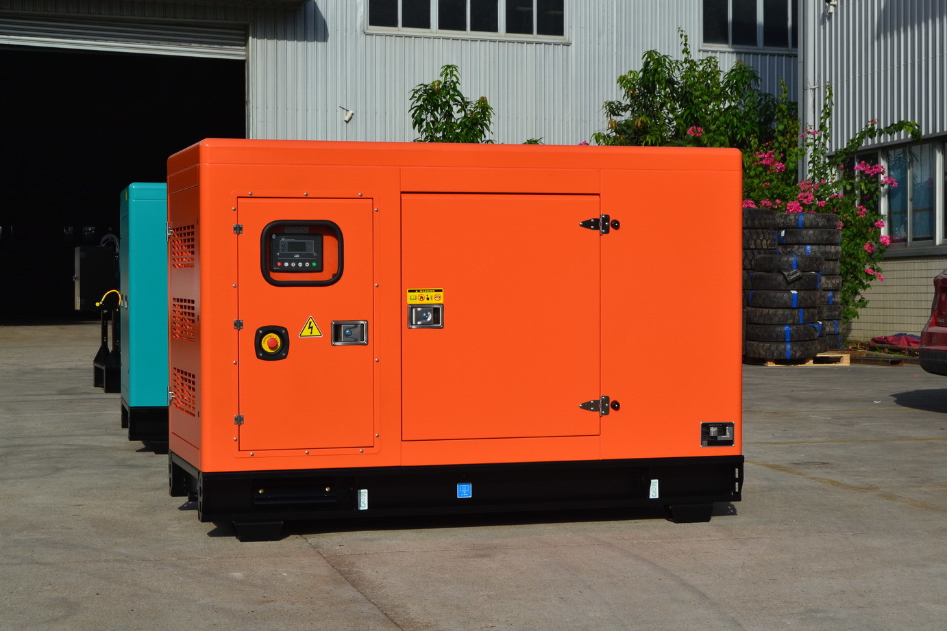 22kw Low Noise Diesel Backup Generator 1500rpm 45A 400 Kva Dg Set