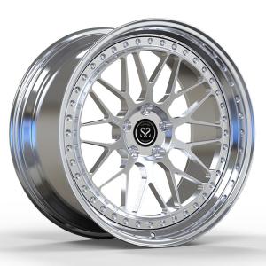 China Polish Big Lip 12Jx 20 Multi Spoke 2-PC Forged Aluminum Alloy Rims For Audi RS6 5X112 wholesale