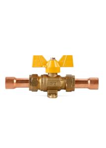 China Antirust Forged Brass Gas Valve Multifunctional Heat Resistant wholesale