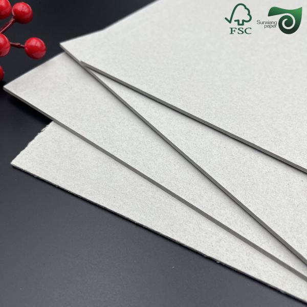 FSC Smooth High Stiffness Grey Board 250gsm 2600gsm For Packaging Book Binding