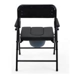 Aluminum Alloy Medical Transport Wheelchair Folding Shower Toilet Wheelchair For