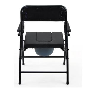 China Aluminum Alloy Medical Transport Wheelchair Folding Shower Toilet Wheelchair For Disabled wholesale