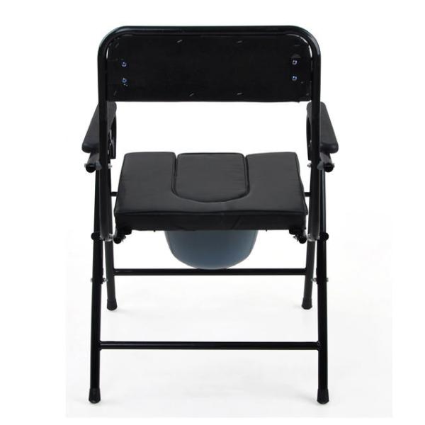 Aluminum Alloy Medical Transport Wheelchair Folding Shower Toilet Wheelchair For