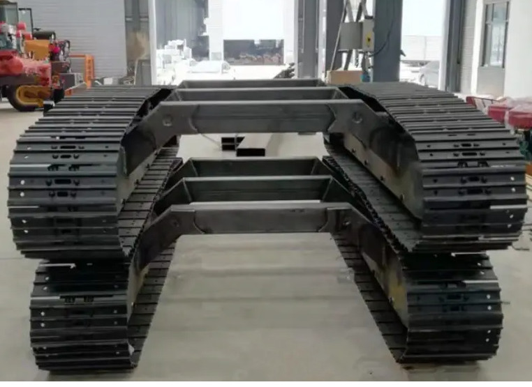 3 MT Industry Drilling Rigs' Crawler Track Undercarriage With Diesel Engine