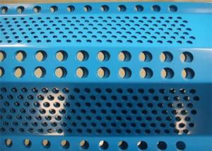 China 500mm Width Coal Mines Windbreak Fence Panels 0.5mm Thickness wholesale