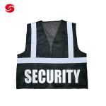 Reflective Vest Jacket Strip Fabric Construction Security Safety Vest High