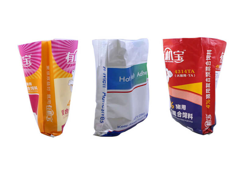 Anti Bacterial Breathable PP Woven Packaging Bags , 20kg Pet Food Packaging Bags
