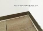 Modern Euro 60mm / 80mm / 100mm Aluminium Skirting Board For Home / Hotel