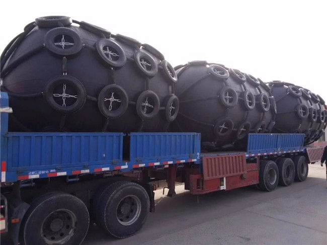 Diameter 4.5m Pneumatic Yokohama Marine Rubber Fender For Large Ship