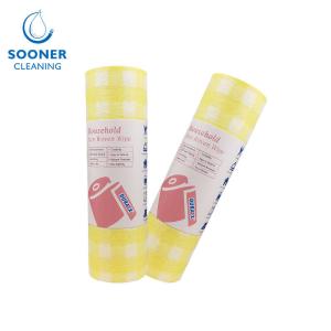 China Mini Roll 80gsm Washable Cleaning Cloth For Household wholesale