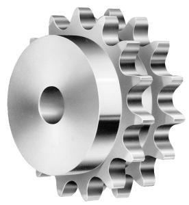 China OEM A B Series Double Strand Roller Chain Sprockets ISO9001 wholesale