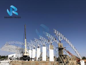 China Sgaier Recycled Prefab Steel Warehouses , Shock Proof Prefab Metal Storage Buildings wholesale