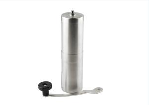 China Brushed Protable Hand Operated Coffee Grinder , Manual Burr Coffee Grinder wholesale